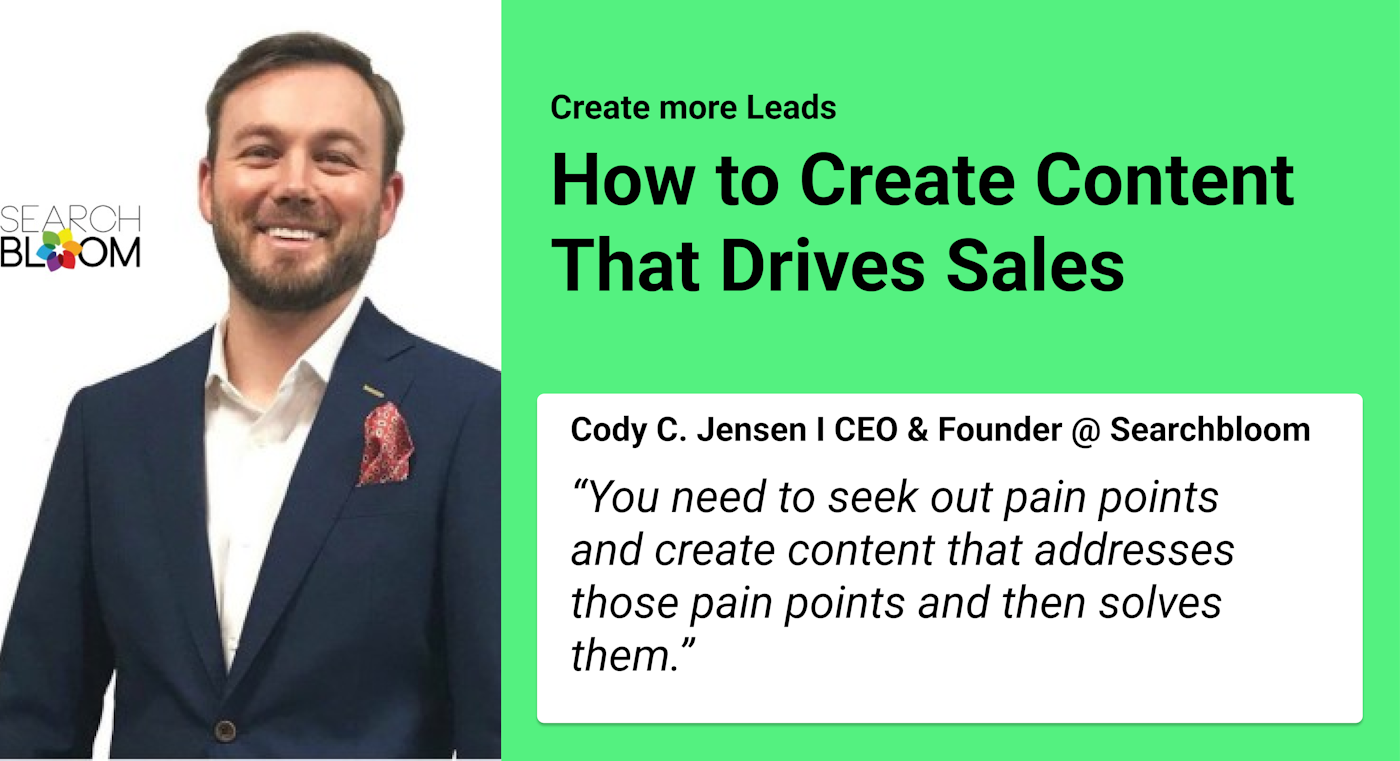 How to Create Content That Drives Sales