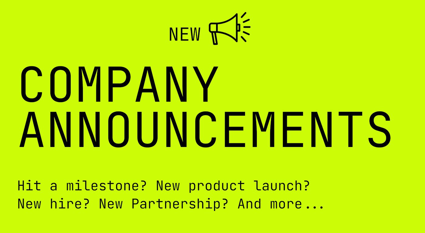Introducing Captain's New 'Company Announcements' Campaign Type!