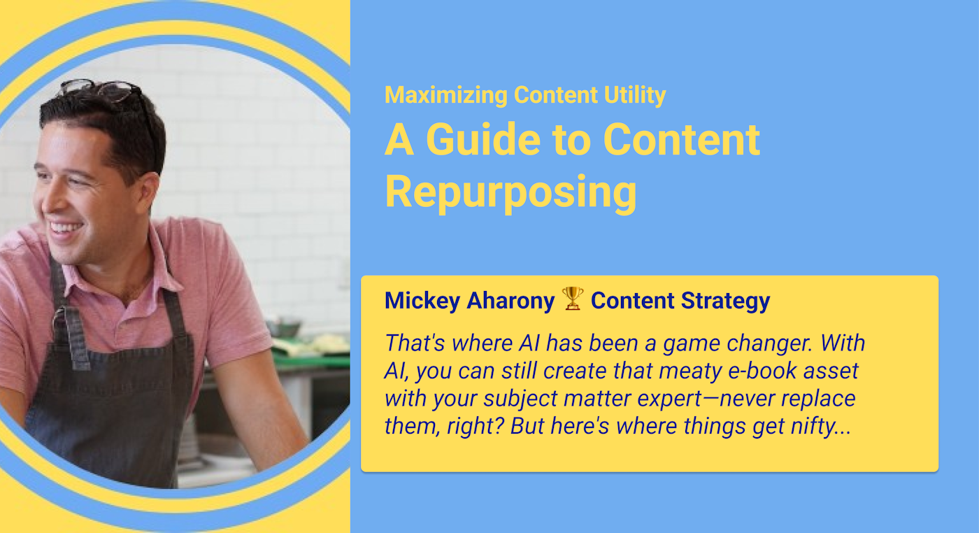 Maximizing Content Utility: A Guide to Content Repurposing